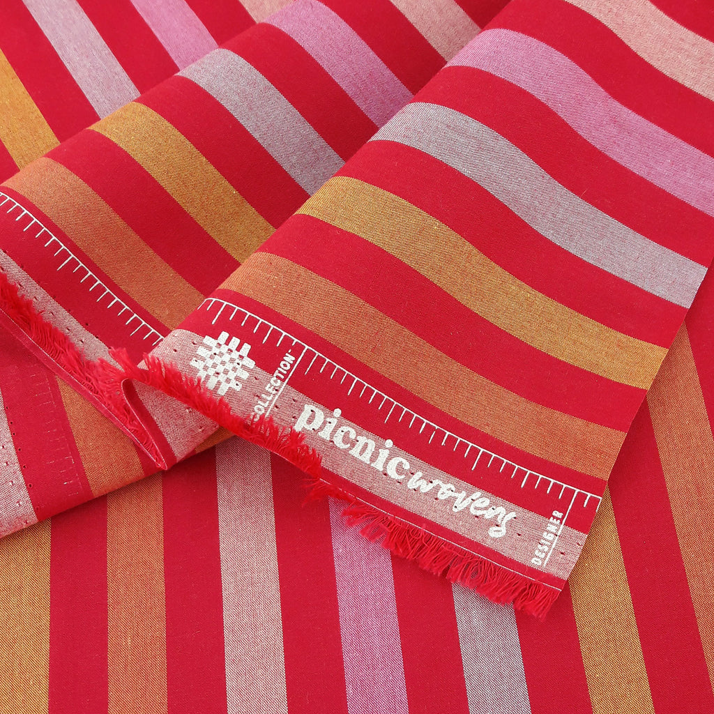 AGF Picnic Wovens ~ Fruit Salad Stripe