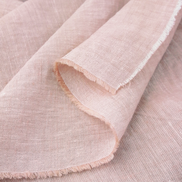 Agne Washed Linen ~ Blush Pink