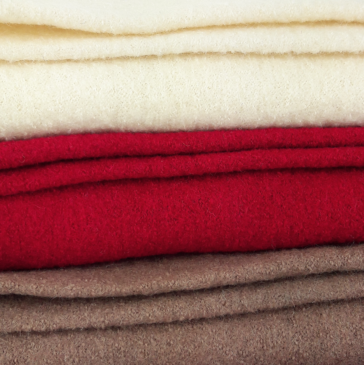 Cairn Boiled Wool ~ Christmas Red – Billow Fabrics