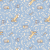 Clothworks Fabrics ~ Forest Friends Blue