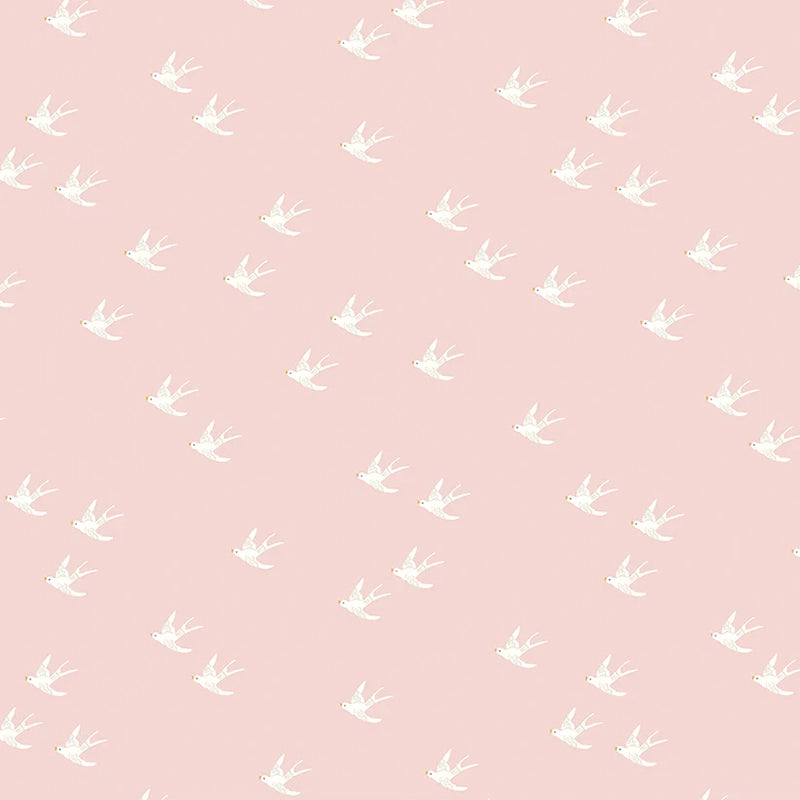 Flying Swallows ~ Pink