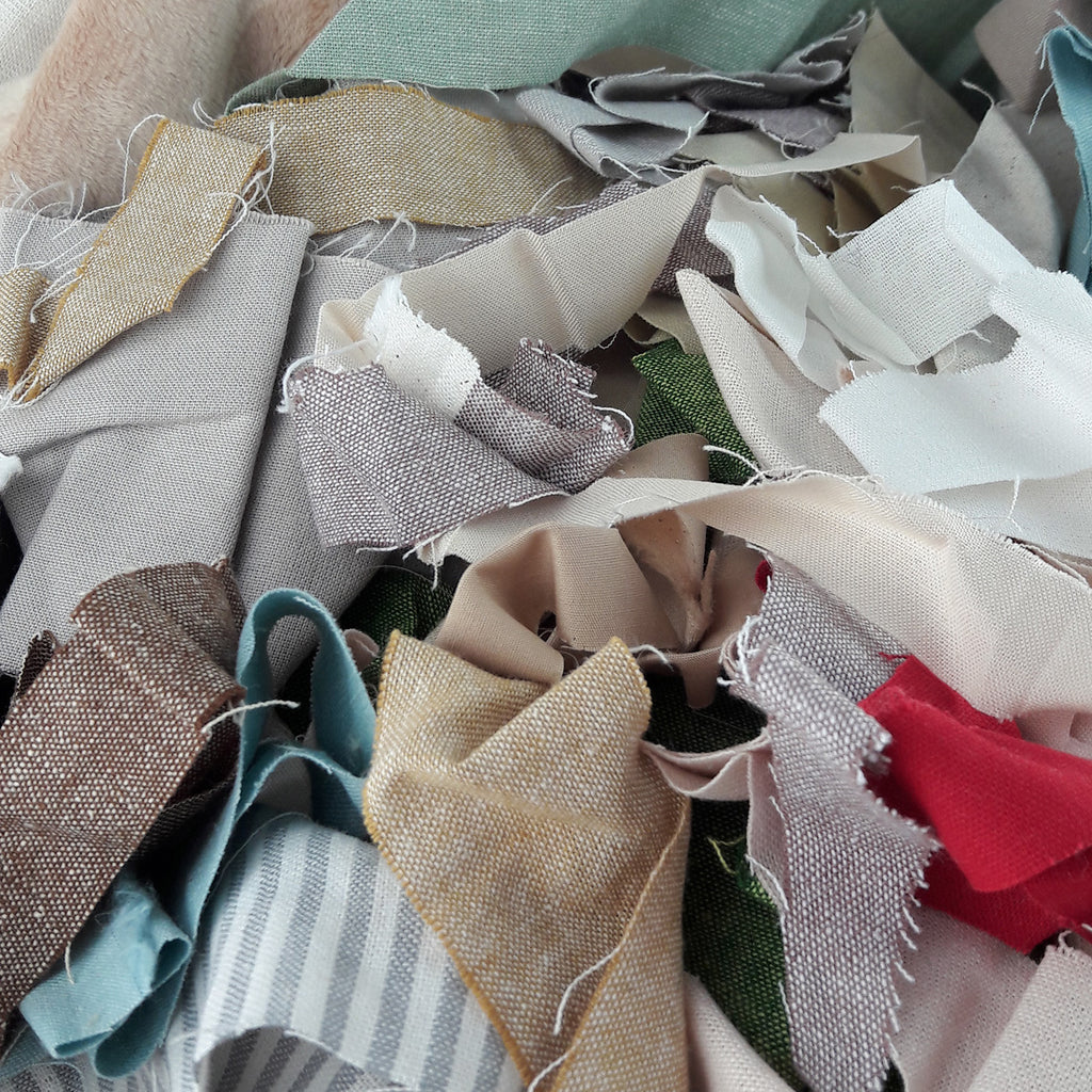 Solid Colour Fabric Pack ~ skinny SCRAPS