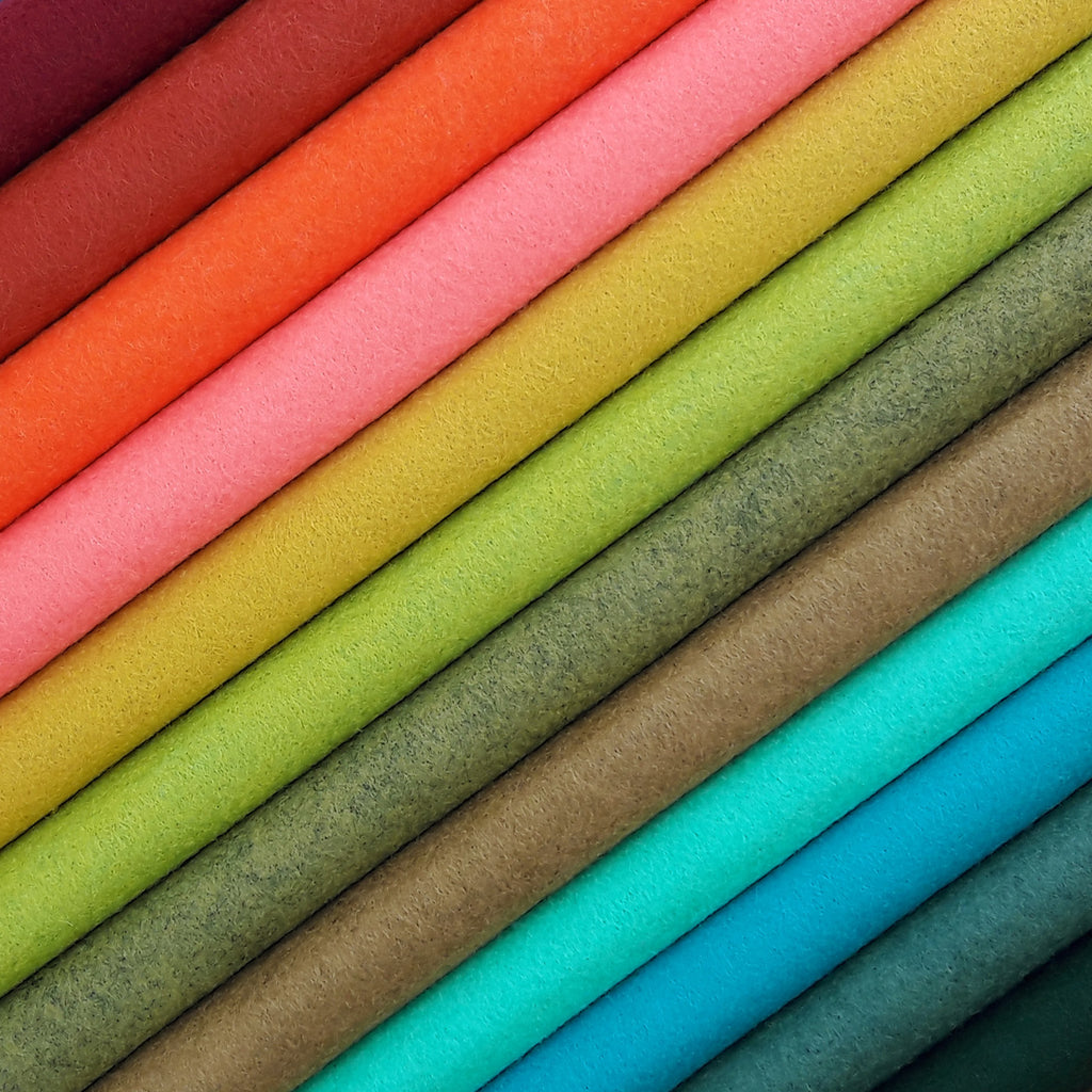 Wool Felt Pack ~ Golden Pear