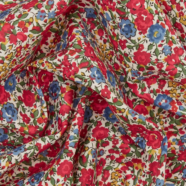Liberty Fabrics ~ Emma and Georgina C Red