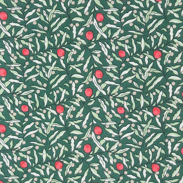 Liberty Fabrics ~ Joyous Juniper B Green