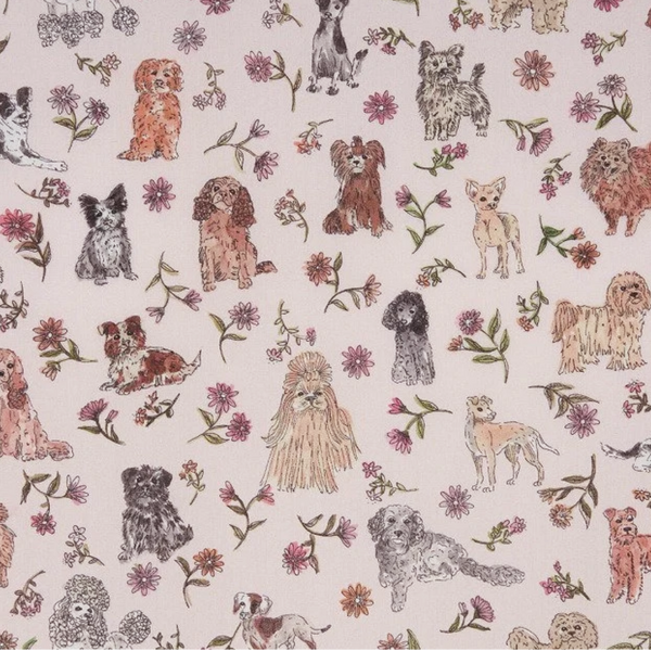 Liberty Fabrics ~ Mal's Pals C  Pink