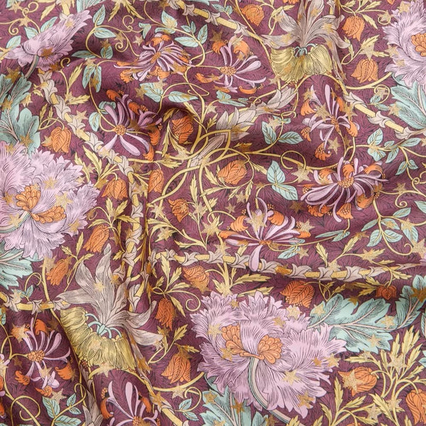 Liberty Fabrics ~ March Sparkle C Plum