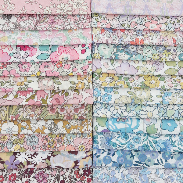 Liberty Fabrics ~ Betsy MC Teal Blue
