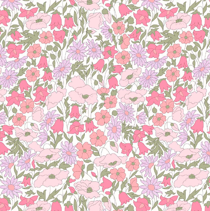 Liberty Fabrics ~ Poppy and Daisy AA Pink