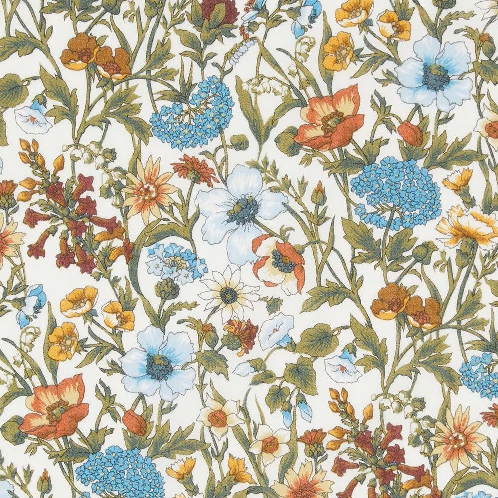 Liberty Fabrics ~ Rachel F Teal