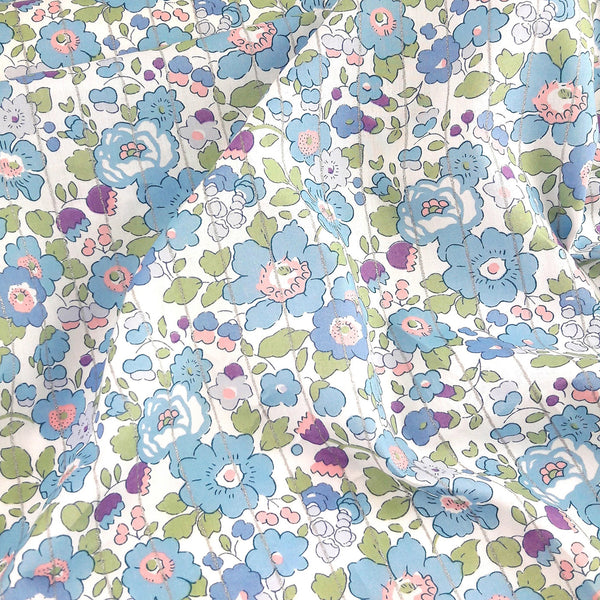 Liberty Fabrics ~ Betsy MC Teal Blue