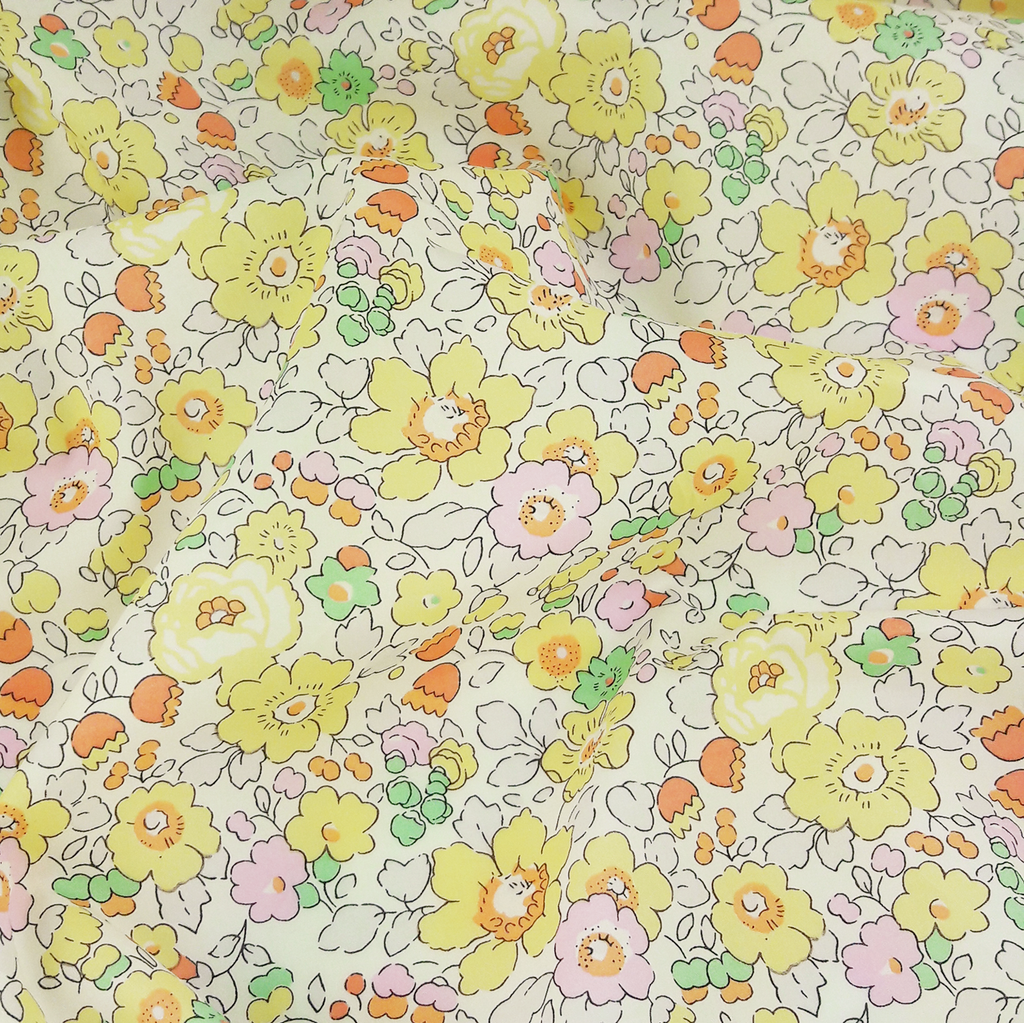 Liberty Fabrics ~ Betsy W Yellow