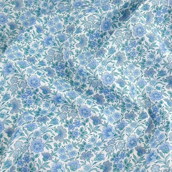 Liberty Fabrics ~ Carnation Garden B Blue