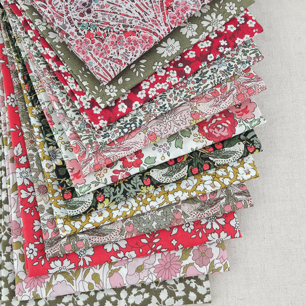 Liberty Fabric Pack ~ Cottage Rose