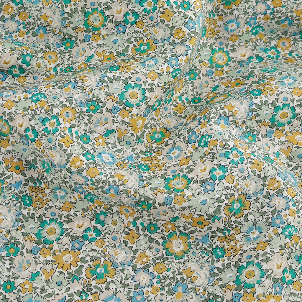 Liberty Fabrics ~ Dora Daisy B Green