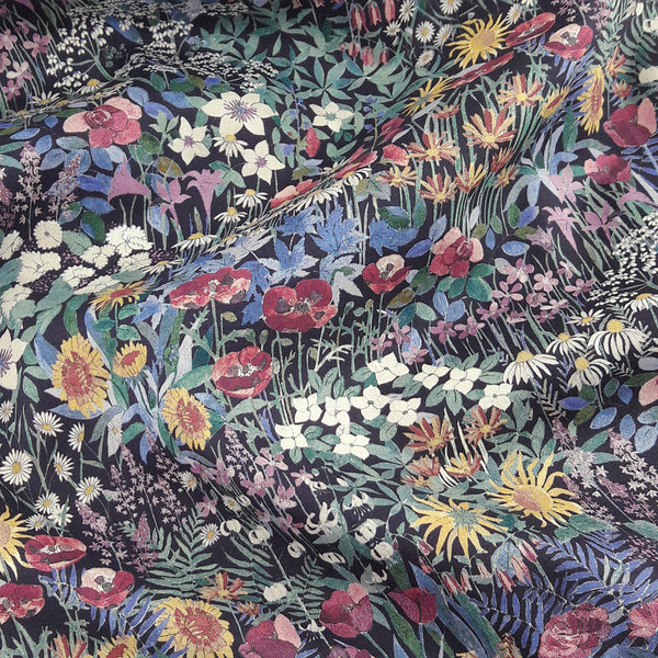 Liberty Fabrics ~ Faria Bloom A Blue