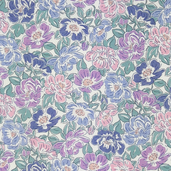Liberty Fabrics ~ Georgina Rose C Blue
