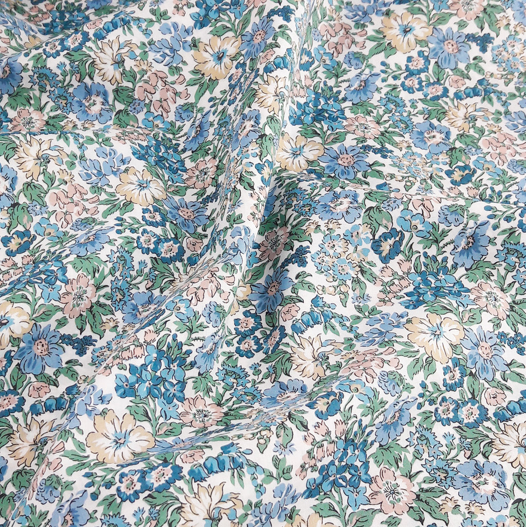 Liberty Fabrics ~ Honeydew C Blue