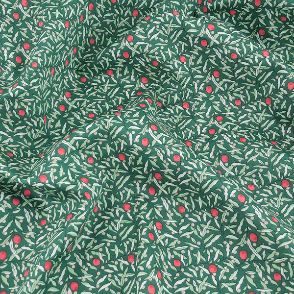 Liberty Fabrics ~ Joyous Juniper B Green