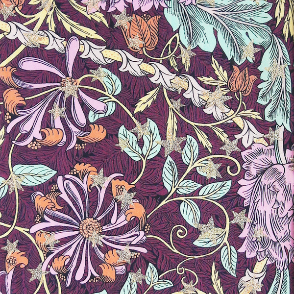 Liberty Fabrics ~ March Sparkle C Plum
