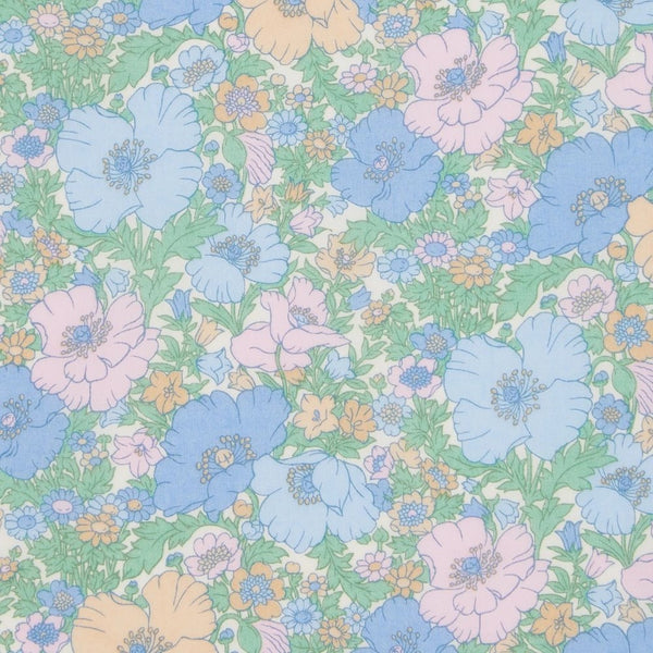 Liberty Fabrics ~ Meadow Song D blue