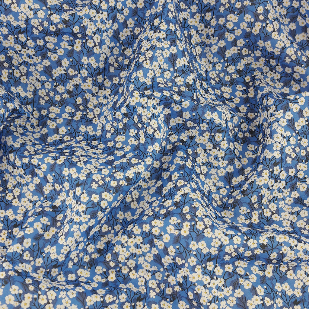 Liberty Fabrics ~ Mitsi Valeria F Mid Blue