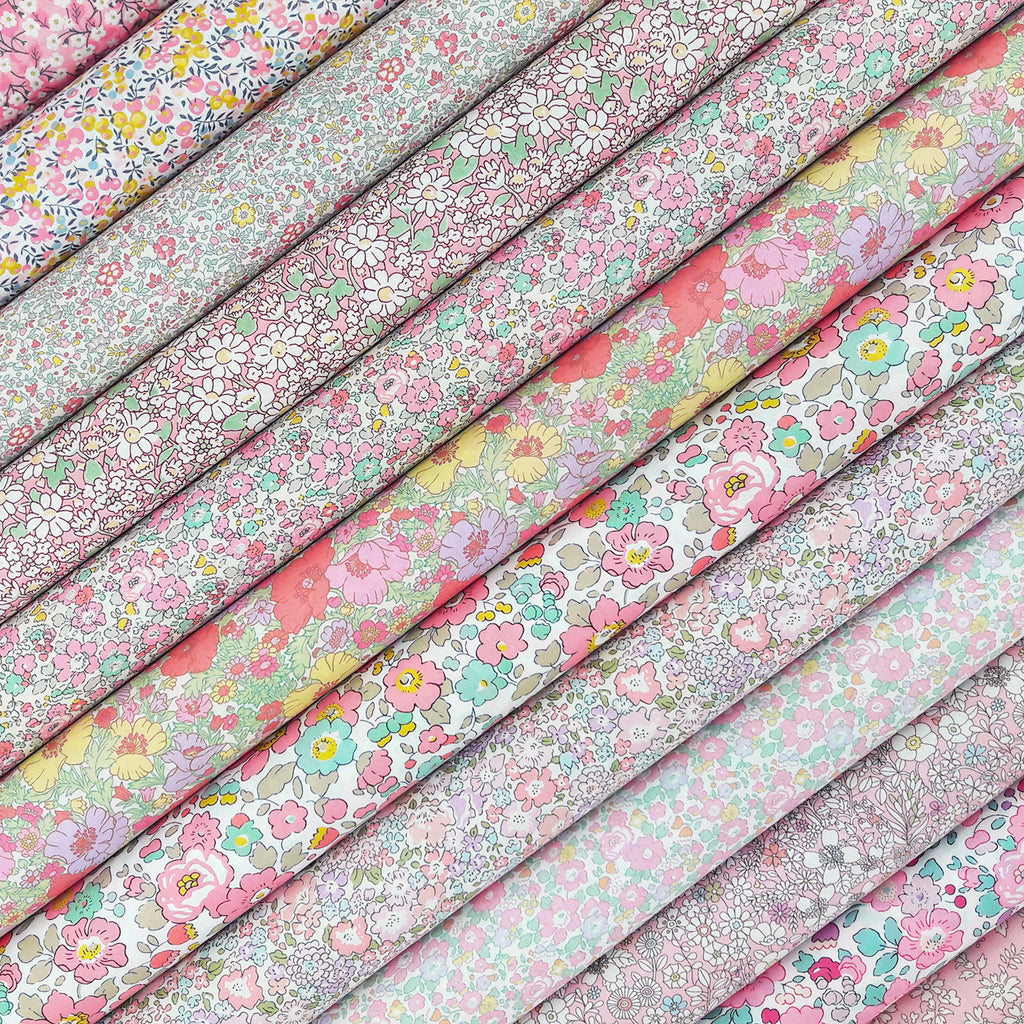 Liberty Fabric Pack ~ Pink Lemonade