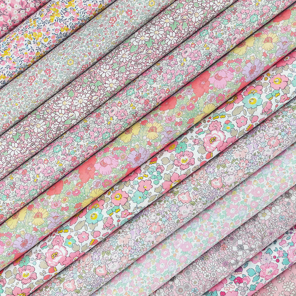 Liberty Fabric Pack ~ Pink Lemonade
