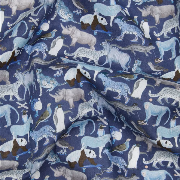 Liberty Fabrics  ~ Quey 2 Blue B