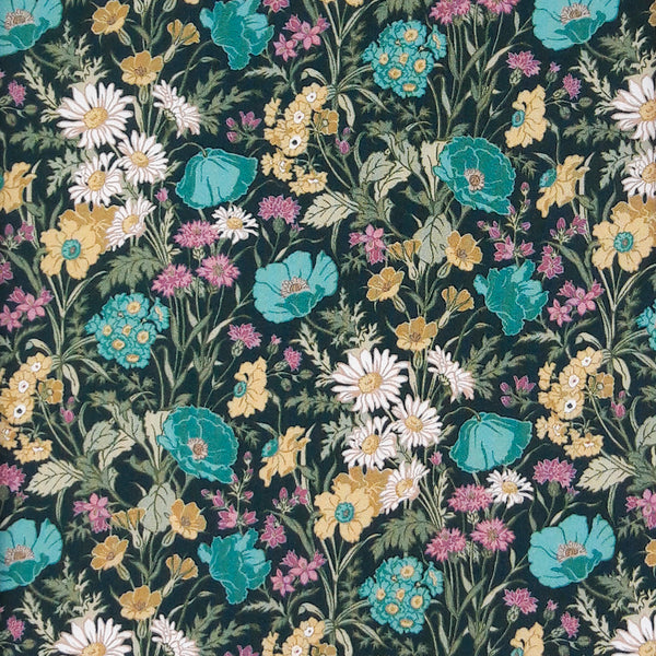 Liberty Fabrics ~ Florence May D Green