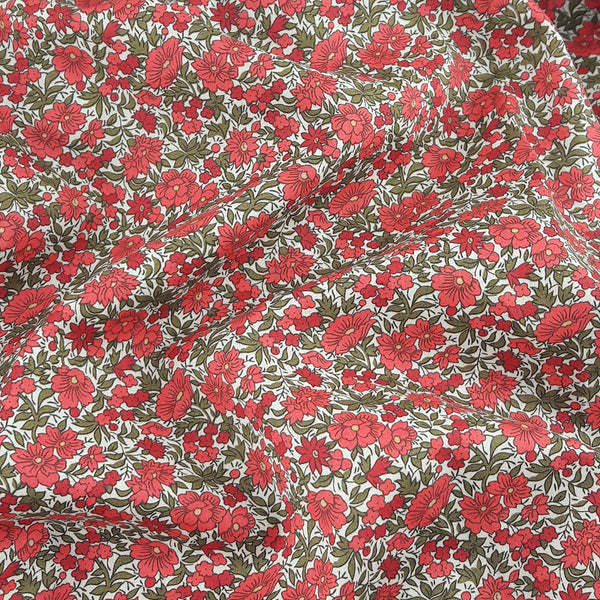Liberty Fabrics ~ Rosalind Day C Red