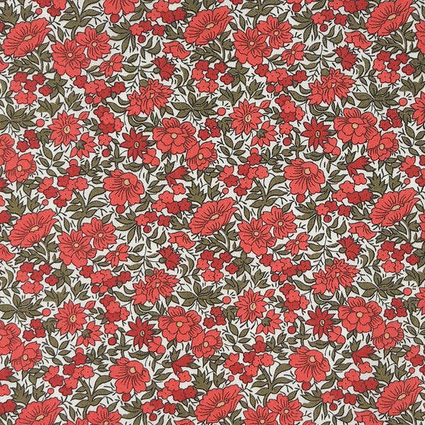 Liberty Fabrics ~ Rosalind Day C Red