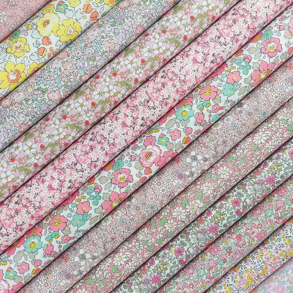 Liberty Fabric Pack ~ Pink Lemonade