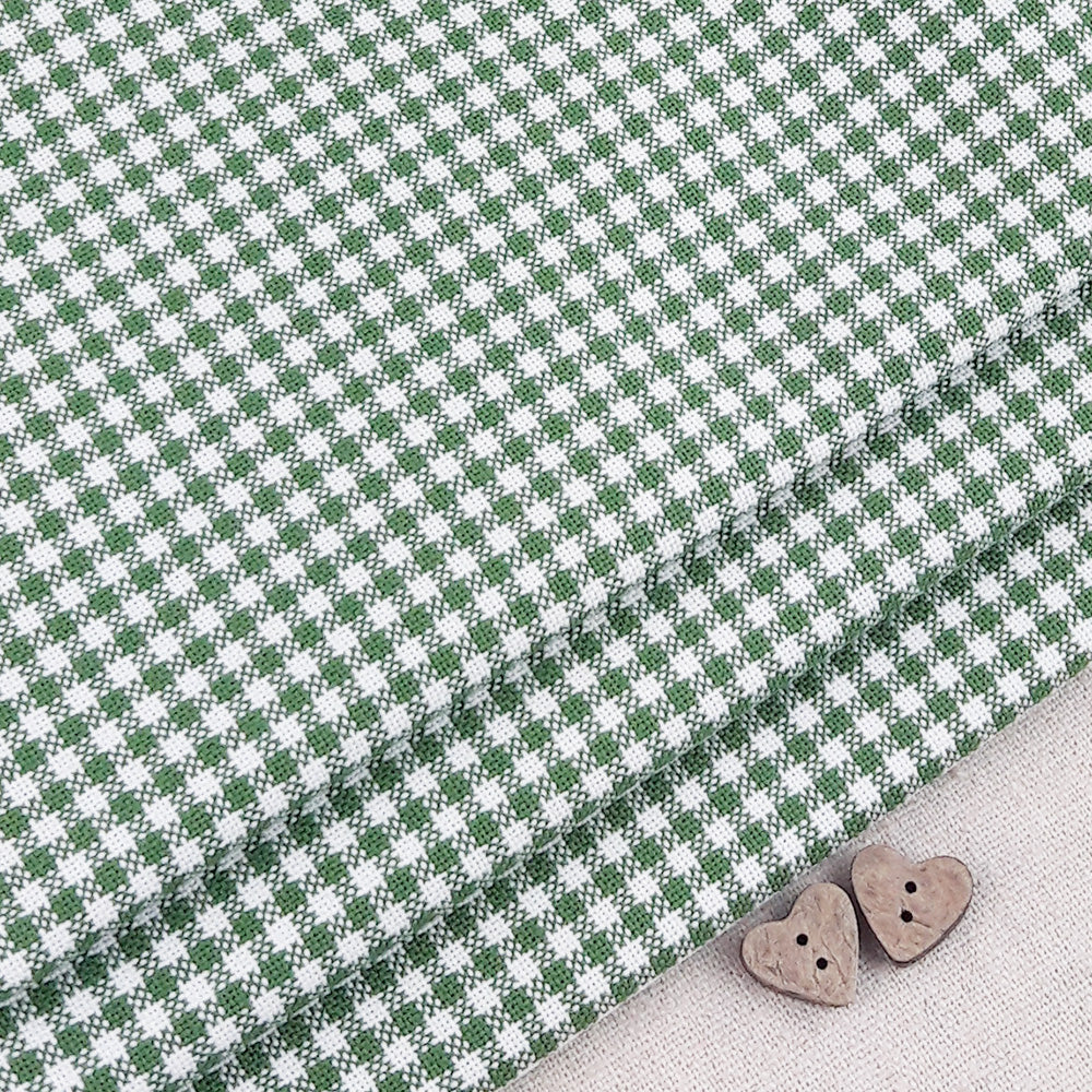 Mini Gingham ~ Garland Green