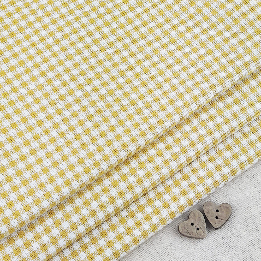 Mini Gingham ~ Sunshine Yellow