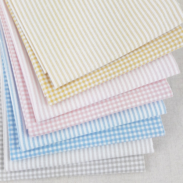 Mini Gingham Fabric Pack ~ Lullaby