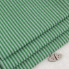 Mini Stripe ~ Cream and Garland Green