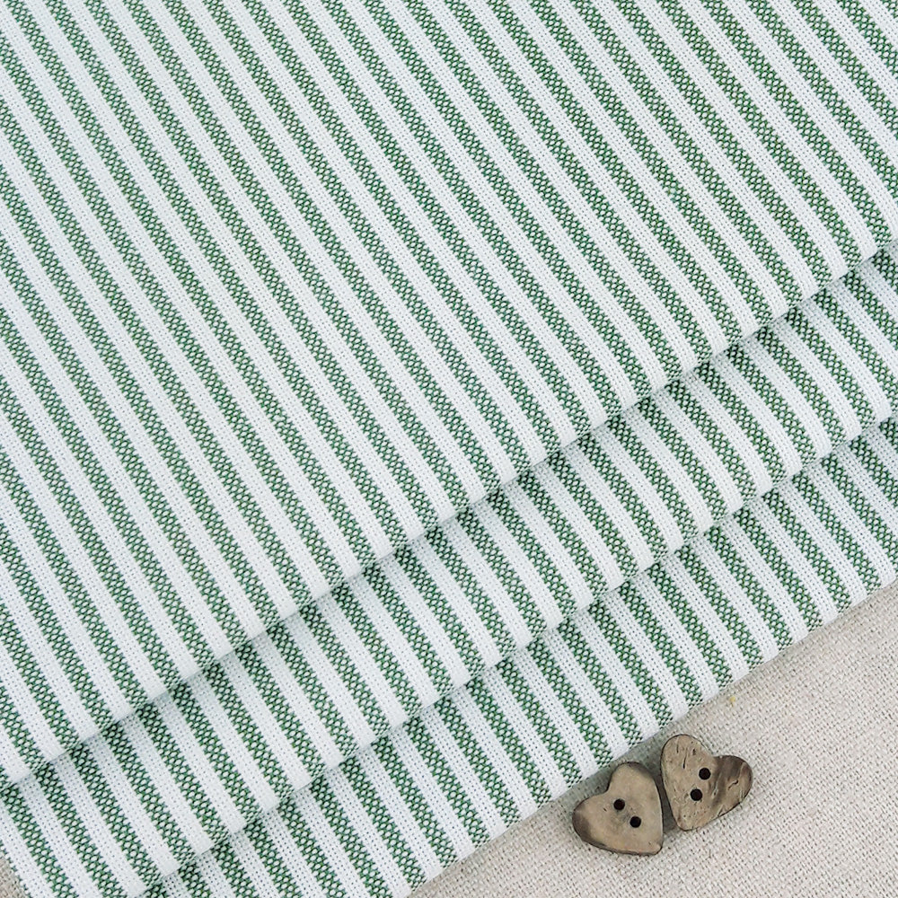 Mini Stripe ~ Garland Green