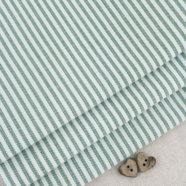 Mini Stripe ~ Garland Green
