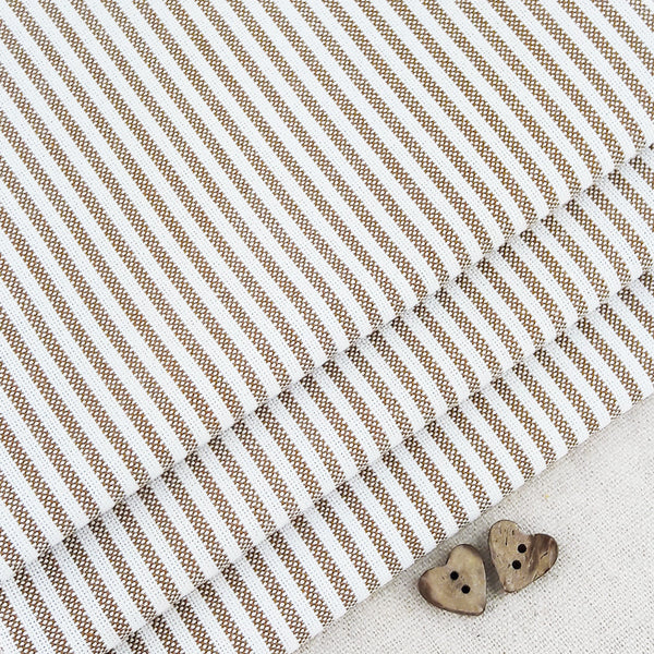 Mini Stripe ~ Toffee