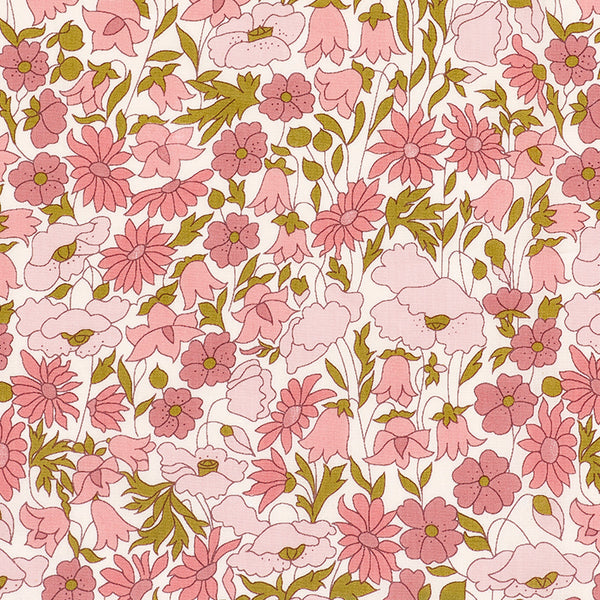 Liberty Fabrics ~ Poppy and Daisy T Pink