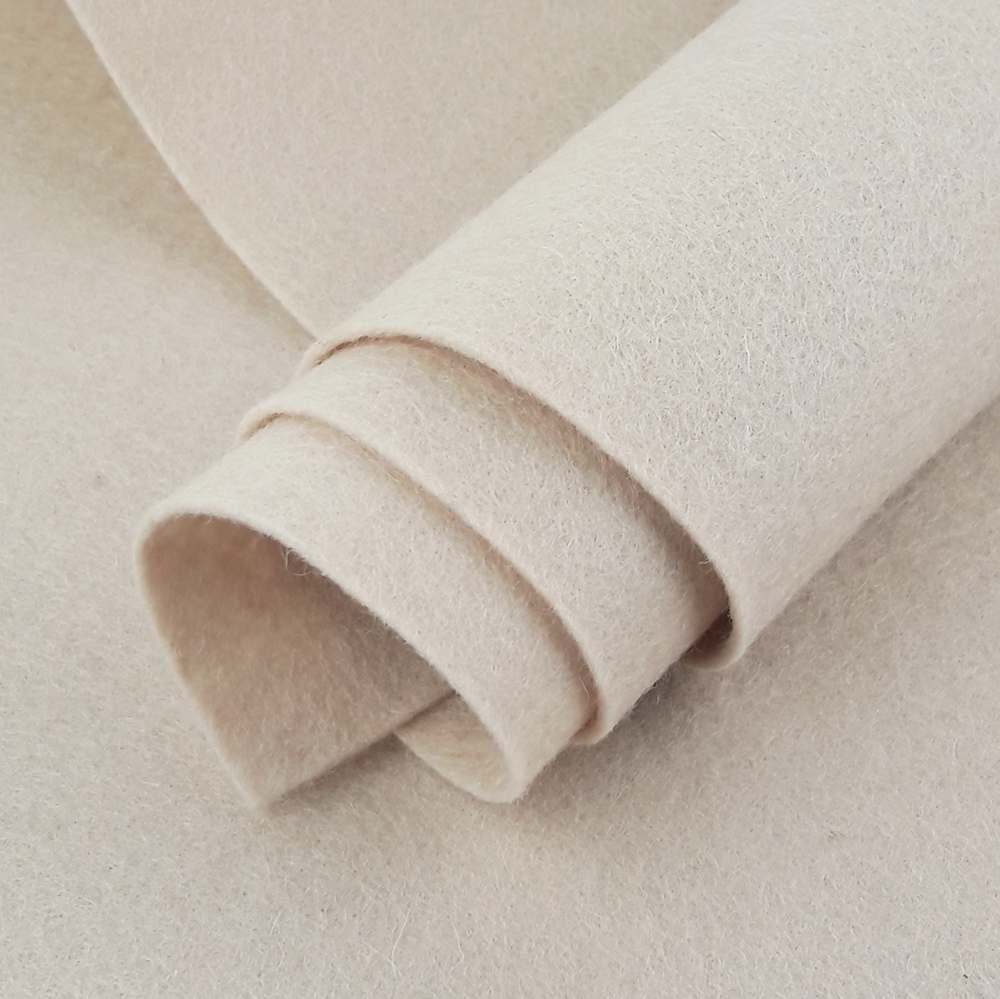 Wool Files Pure Wool Felt ~ Oatmeal – Billow Fabrics