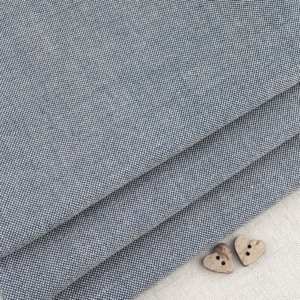 Westie Doll Fabric ~ Slate Blue