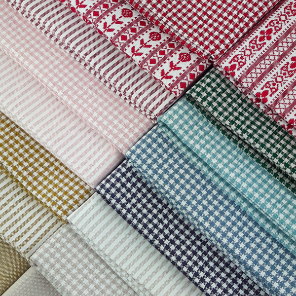 Check and Stripe Fabric Pack ~ Woven Classics