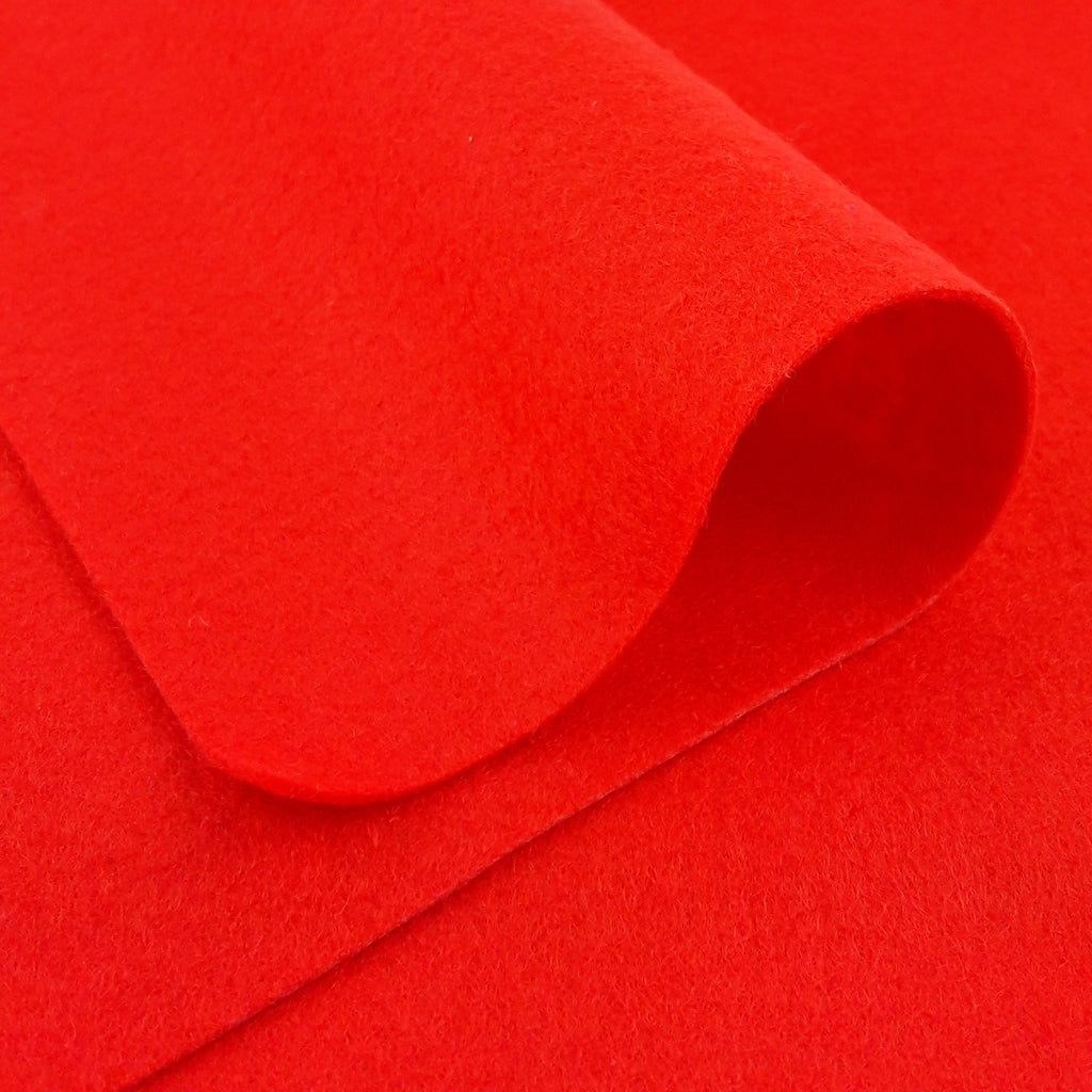 Wool Felt ~ Flame Red