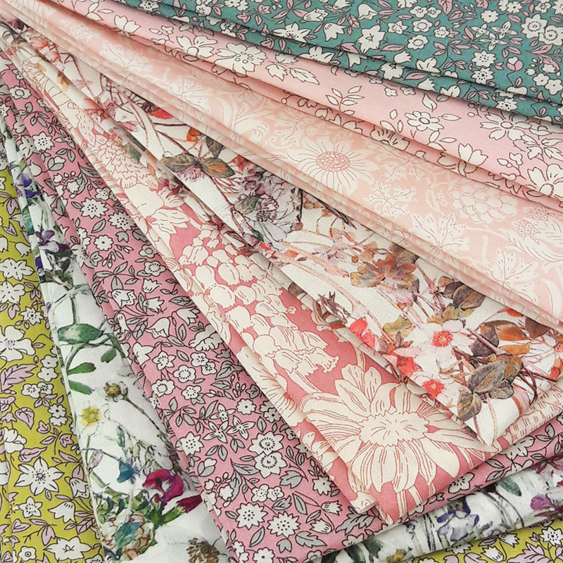 Liberty Fabrics ~ Wild Flowers F Pink – Billow Fabrics