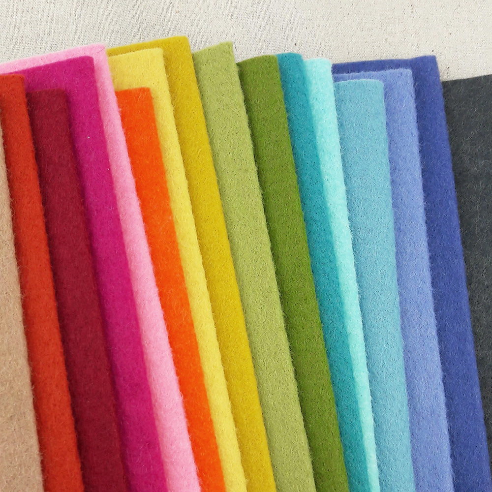 Wool Felt Pack ~ Festival – Billow Fabrics