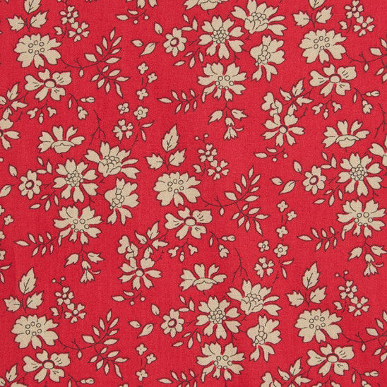 Liberty Fabrics ~ Capel F Red