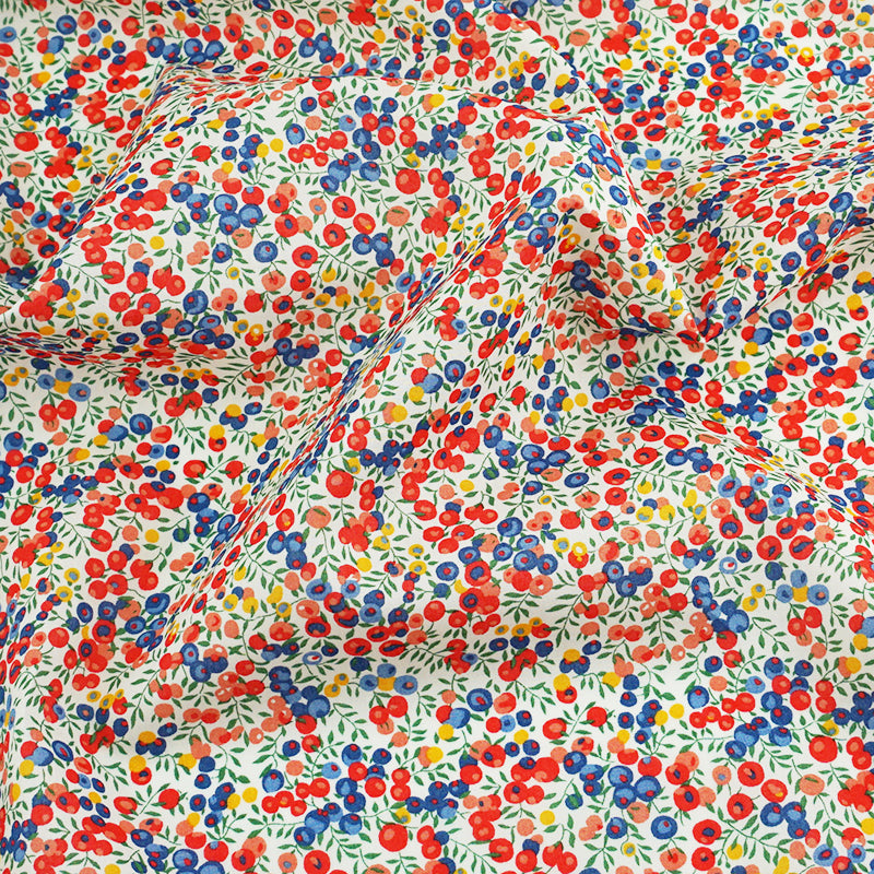 Liberty Fabrics ~ Wiltshire Bud E Red