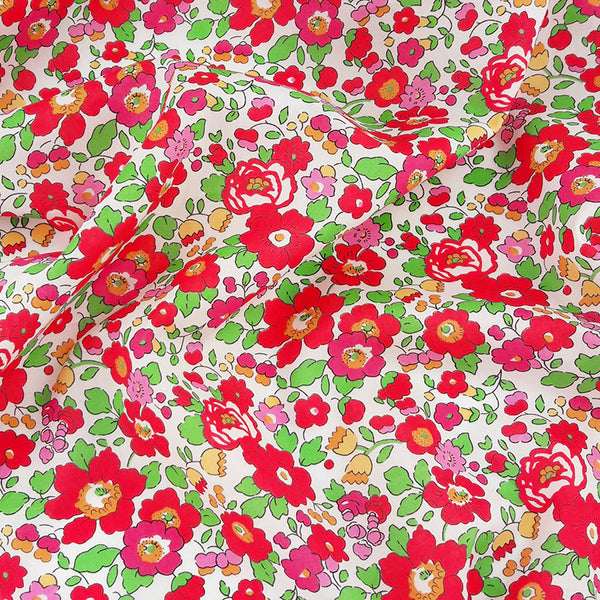 Liberty Fabrics ~ Betsy S Red